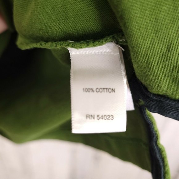 Banana Republic Fitted Pima Polo Mens Green Shirt - Picture 4 of 5